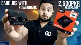 M90 Pro Earbuds With Power bank In Just 2,500Pkr | Anc/14Hrs Battery Timing 😵😵