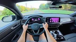 2025 Volkswagen Atlas Cross Sport SEL Premium: POV Drive, Walkaround and ASMR