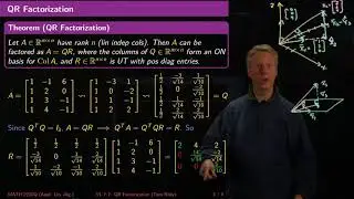 QR Factorization - Linear Algebra - F7