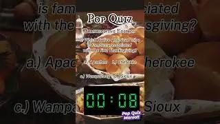 🦃 Pop Quiz Thanks Giving Edition Which Native American tribe is famously...?🤯🥗🍗 #puzzle