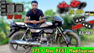 Splendor+ Xtec Custom Edition | Best Modification Ideas 2025 #splendormodified #splendor #modified