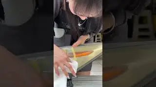 Japanese Car detailing hacks|| SurLuster Headlight Cleaner #carcaretips #carcleaninghacks #detailing