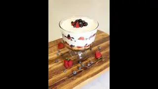 Red, White and Blue Tiramisu 🍓🤍🫐