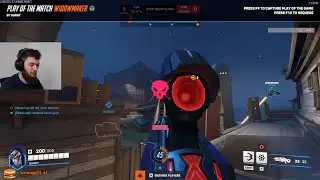 POTG! DAFRAN WIDOWMAKER OVERWATCH 2 GAMEPLAY SEASON 11 TOP 500