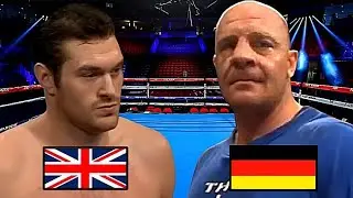 Tyson Fury (England) vs Marcel Zeller (Germany) | TKO Boxing Fight Highlights