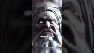 This is the evolution of Zeus face in God of War #shorts #godofwar #kratos