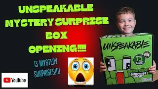 Unspeakable Mystery Surprise Box Opening!!!!!