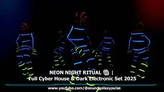 NEON NIGHT RITUAL 🌌 | Full Cyber House & Dark Electronic Set 2025 | (Official Music Video) 🔥