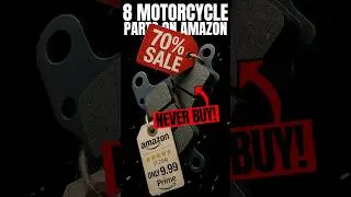 8 Motorcycle Parts You Should NEVER Buy on Amazon 🛑🏍️💥