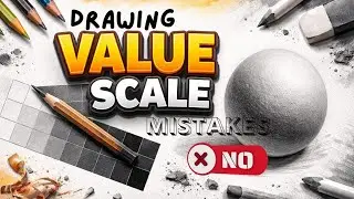 How to draw value scale|value scale kya hai|kaise draw kre