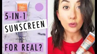 Trying out the SUNTEGRITY 5 in 1 Tinted FACE SUNSCREEN | Honest Review, Swatches, Demo