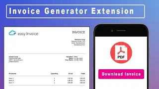 Invoice Generator Extension | PDF Invoice | Deep Host | Kodular Fenix