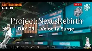 DAY 03 &ndash; VELOCITY SURGE | Full Aggression Mode ON | Afridi is Live | BGMI Rank Push