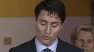 Trudeau helps open Toronto-York Spadina Subway Extension