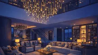 Luxury Night Lounge ✨🏙️ | Chill Focus Music (Study / Work / Late Night Flow)