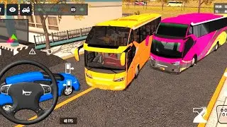 😈Bus❤️&zwj;🔥Simulator🙅Gameplay 🚍 Heavy Traffic & Bus Crash | Realistic Bus Driving Hindi