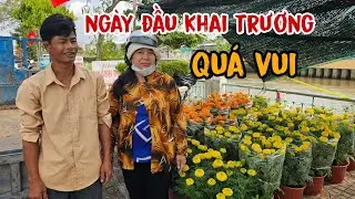 Anh Trung Chị Quý chính thức khai trương bán hoa ngày đầu tiên#anhtrungchuongvit #gocnhosoctrang24h 