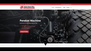 Pendozi Machine Shop Ltd - Industrial Machining in Kelowna. Web Design Project