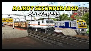 KHANDESH ROUTE SPECIAL | 22717 RAJKOT SECUNDERABAD SF EXPRESS | INDIAN TRAIN SIMULATOR MSTS LIVE