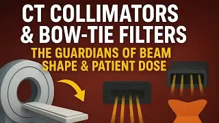 CT Collimators &Bow-Tie Filters Explained|Beam Shape,Image Quality,&Patient Dose|CT Series Episode 4
