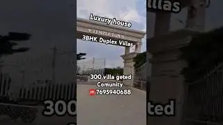 # HOSUR 3BHK LUXURY DUPLEX VILLAS FOR SALE CONTACT FOR VENKATESH 7695940688 #luxuryhome