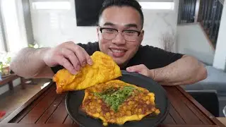 How To Cook TRINIDAD DOUBLES -MUKBANG