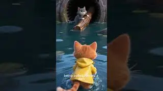 Kitten's HEROIC Flood Rescue Saves Drowning Sibling! 🌊😨 EMOTIONAL