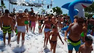 19.07.2017 Gural Premier Tekirova , Гурал Премьер Текирова , foam party.