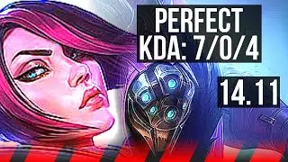 FIORA vs JAX (TOP) | 7/0/4, 1100+ games, Godlike | KR Grandmaster | 14.11
