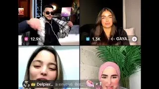 الربوخ مع كادر و نور و ضحى شمعه ضحك 😂😂