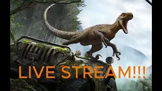 Live stream | Jurassic world evolution 3 #dinosaur  #jurassicworldevolution3 #livestream