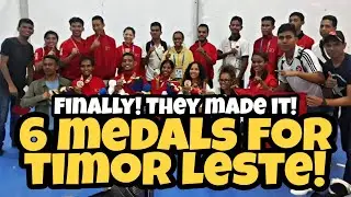 FINALLY! TIMOR LESTE GRABS 6 MEDALS IN 2019 SEA GAMES!