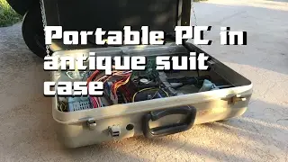 Emulation Machine 2.0 a PC built in a suitcase