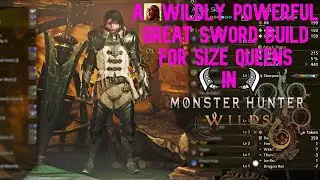 Great Sword Build |Monster Hunter Wilds| Convert Element Great Sword