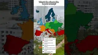 The Hottest and Coldest Countries in Europe. What is the climate like in Your Country?🥵🥶