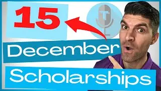 College Scholarships To Apply For Due in December | How To Get Scholarships For College!