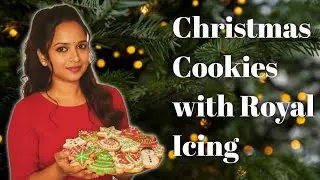 Christmas Cookies with Royal Icing in Tamil | Sugar Cookies | Royal Icing | Cookies | Tamil