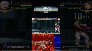 YASHIRO LOCO vs K&acute;9999  TAS Kof 2002 Magic Plus 2🔥                #kof2002plus #tas