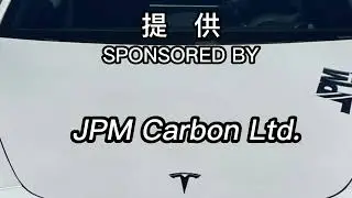 [Tesla Accessory] Real Carbon Fiber Spoiler produced by JPM Carbon