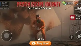 Prison Escape Journey v2.0.3 MOD! Escape in 1 Day with Unlimited Cash! (Gameplay)