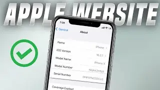 How To Check iPhone on Apple Website | How To Check iPhone Serial Number in Apple Website |