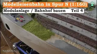 Keywans Bahnhof Teil 4 - digital Fahren, analog Schalten - Modul Anlage