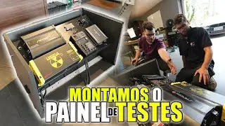 Montamos o Painel de Testes Com 5 BATERIAS
