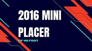 2016 Mini Placer CF 40 Foot