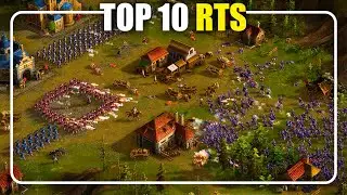 Top 10 MEJORES Juegos en Tiempo Real RTS de ESTRATEGIA