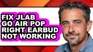 How to Fix Jlab Go Air Pop Right Earbud Not Working (full Guide)
