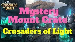 OPENING a Mystery Mount Crate! Crusaders of Light | Crid Games