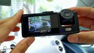 Dash Cam A24 W/ IR Night Vision Loop Recording