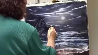 Måla i Bob Ross stil: 