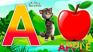 A for apple b for ball c for cat rhymes | Abcd Alphabet | English Alphabet | Kid's Cartoon | Nursery